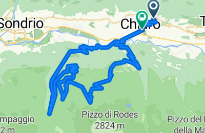 Route in der Bikemap App öffnen
