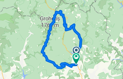 Route in der Bikemap App öffnen
