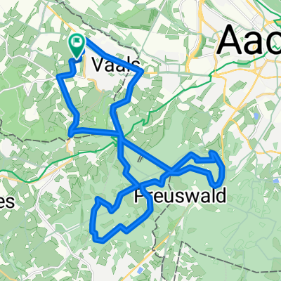Vaals - Op jacht in het Preuswald