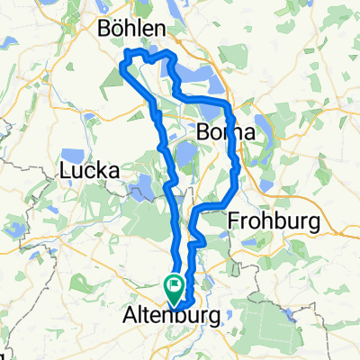 Altenburg, Borna, Kahnsdorf, Gaulis, Neukieritzsch, Altenburg