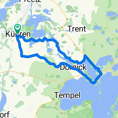 Kühren-Wittmold-Plön-Dörnick-Kühren
