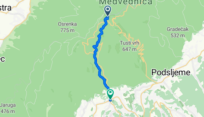 Sljemenska planinarska staza 12