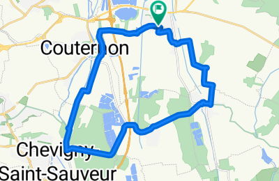Route in der Bikemap App öffnen