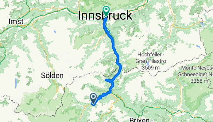 4.Etappe_MTB Füssen - Reschensee - Meran - Innsbruck