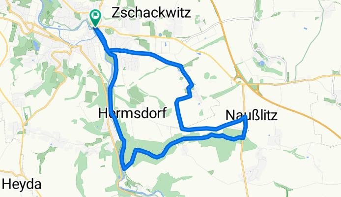 Rundweg Zweiniger Grund Magaretenmühle Döbeln