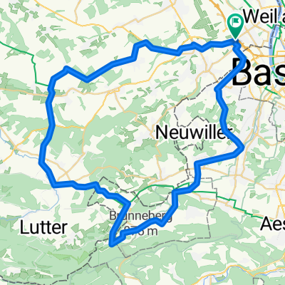 Saint-Louis-Biederthal-Oberwil-Saint-Louis (Shortened)