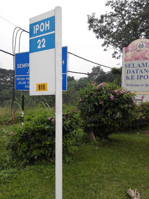 Highlight 3 along the Bikemap route "sg siput to ipoh"