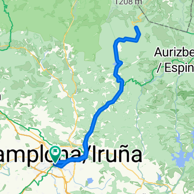 Pamplona-Urkiaga-Pamplona