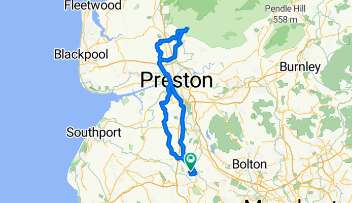 Wigan to trough beacon