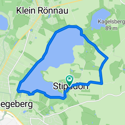 Segeberger See Wanderweg (12,5km)