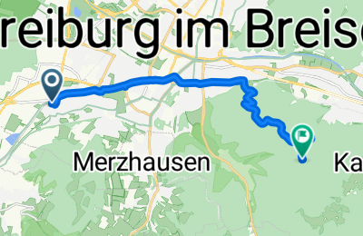 Route in der Bikemap App öffnen