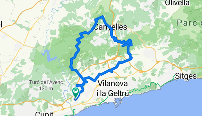 cubelles atalaya puig de l'aliga montgros
