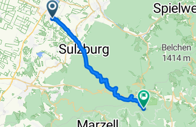 Route in der Bikemap App öffnen