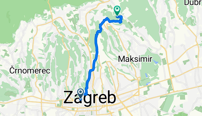 Čaplinec preko Mirogoja