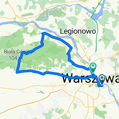 Puszcza-Leszno-Truskawki-Łomianki-Żoliborz