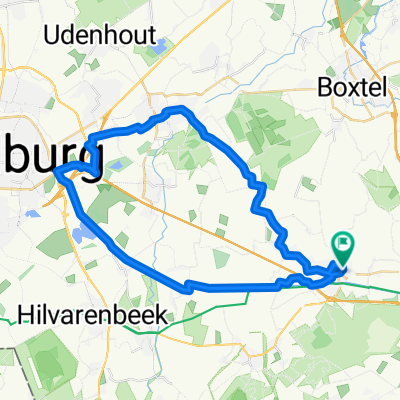 6-11-2015 Rondje Tilburg/Oisterwijk