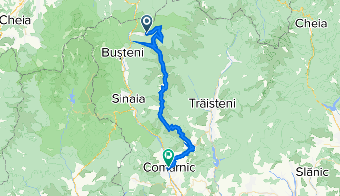 Traseu creasta muntii Baiului
