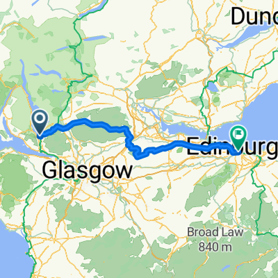 Loch Lomond to Edinburgh