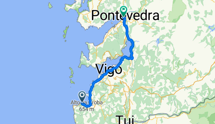 3. Etappe: Baiona - Pontevedra