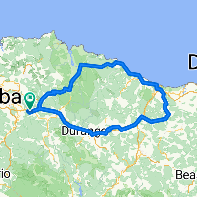 Galdakao - Gernika - Lekeitio - Ondarroa - Deba - Itziar - Azurki - Elgoibar - Areitio - Galdakao