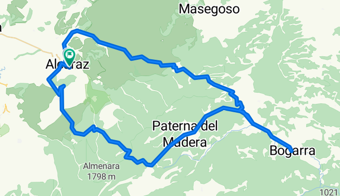 RUTA POR ALCARAZ HASTA BOGARRA