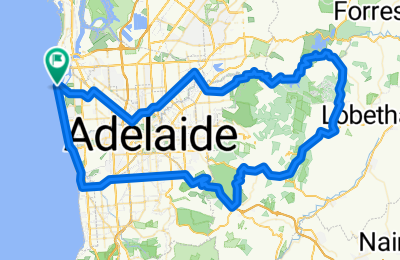 Route in der Bikemap App öffnen
