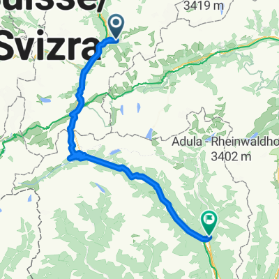 1. Alpentour/2. Etappe: Gotthard-Pass