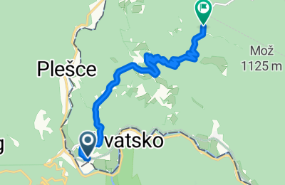 Route in der Bikemap App öffnen