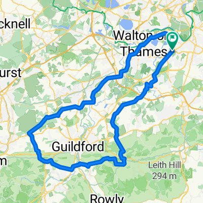 85k Esher Normandy Shere Esher loop