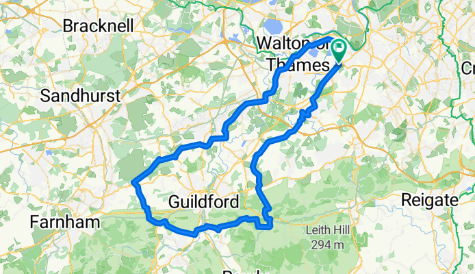 85k Esher Normandy Shere Esher loop