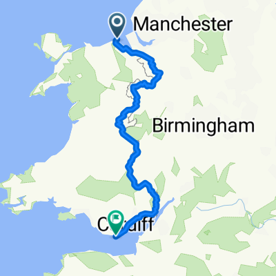 Wales - North to South
