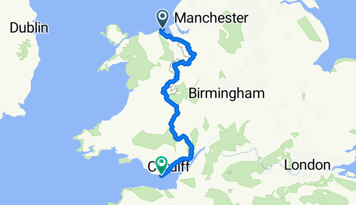 Wales - North to South