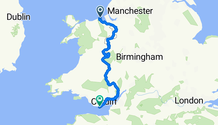 Wales - North to South