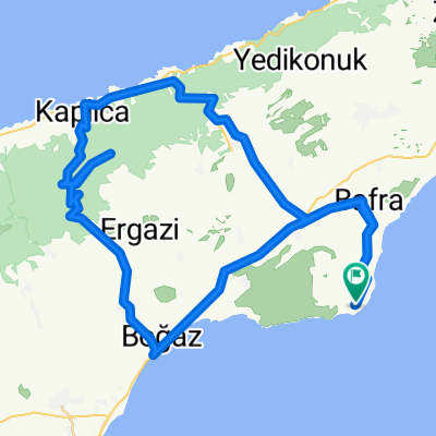 scooter - Bafra - Kaplica - Kantara