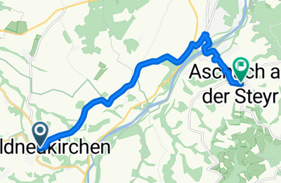 Route in der Bikemap App öffnen