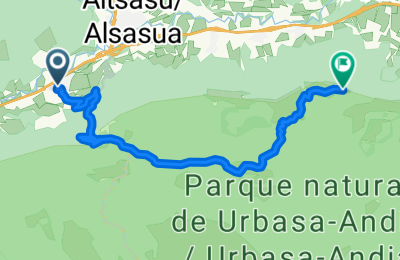 Route in der Bikemap App öffnen