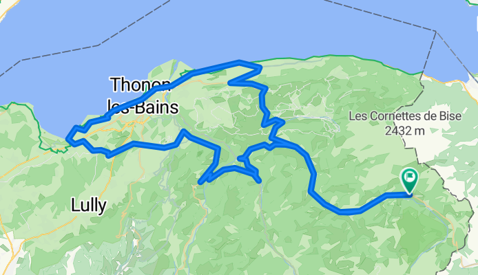 Alpentour '98/Etappe 3: LaChapelle - Vinzier - Evian - Thonon - Armoy - LaChapelle