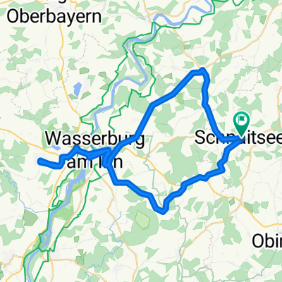 Schnaitsee-Wasserburg-Edling-Schnaitsee