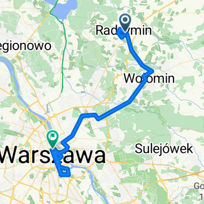 73,1 Radzymin - Warszawa 135 km