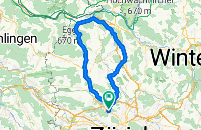 Route in der Bikemap App öffnen