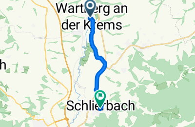 Route in der Bikemap App öffnen