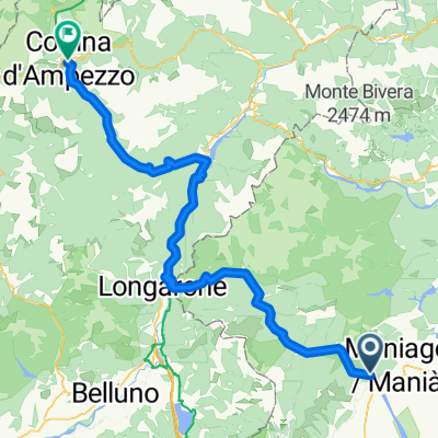 Montereale Valcellina - Cortina d'Ampezzo