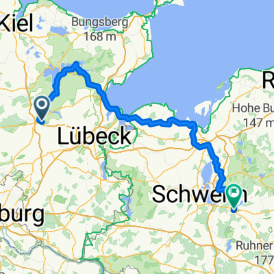 Bad Segeberg - Travemünde - Crivitz