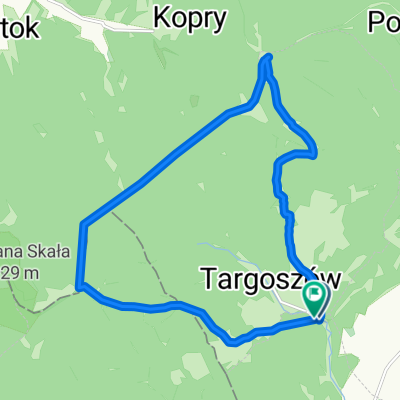 Groń Jana Pawła II - Leskowiec - Na Beskidzie