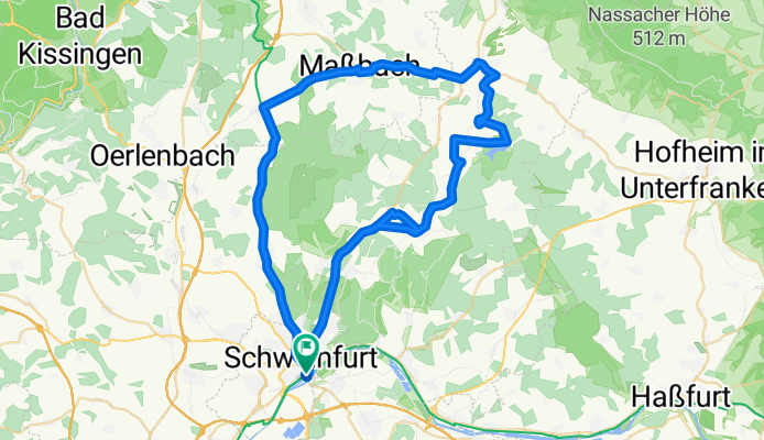 Schweinfurt Maßbach Ellertshäuser See Schweinfurt