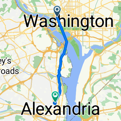 Foggy Bottom To Braddock Metro 