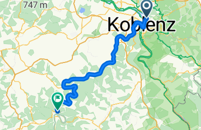 Route in der Bikemap App öffnen