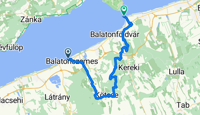 Szántód-Kötcse-Balatonszemes
