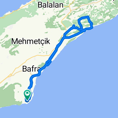 Bike - Bafra - Kumyali round trail