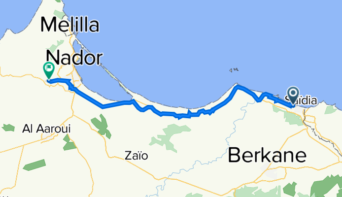 Côte Maroc 01 : Saidia – Nador